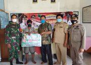 Kades Mekar Sari Kecamatan Keluang Salurkan BLT DD TA.2021 Sebanyak 28 KPM