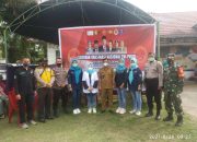 Warga Desa Cinta Damai Berduyun-duyun Ikuti Vaksin