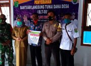 Sebanyak 90 KPM BLT-DD Periode Bulan Januari Desa Ulak Kembang di bagikan