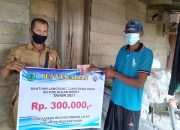 Pemdes Karang Rejo Serahkan BLT-DD Periode Bulan Maret