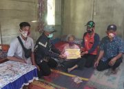 Pemdes Karya Mukti Serahkan BLT-DD Periode Bulan Februari 