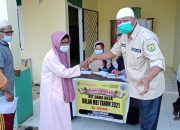 Sebabyak 55 KPM BLT-DD Periode Bulan Mei Desa Langkap di bagikan