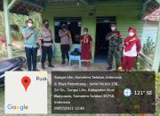 Camat Sungai Lilin berikan bantuan pada warga Isoman, terkonfirmasi Covid-19 