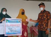 Pemdes Jaya Agung Salurkan BLT-DD Periode Bulan April