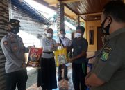 Warga BHL yang sedang Isoman di Berikan Bantuan Oleh Bupati Muba