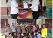 Serah Terima Jabatan Kepala Desa lama ke PJ Kepala Desa Baru