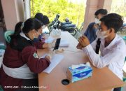 Warga Desa Sungai Napal Antusias Mengikuti Vaksinasi