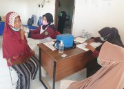 Maysarakat Desa Talang Buluh Antusias Mengikuti Vaksinasi Tahap 2