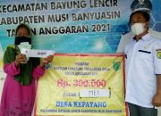 Kades Dan Pemdes Kepayang Bagikan BLT-DD Periode Bulan Mei 2021