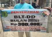 Pemdes TAT Salurkan BLT-DD Periode Bulan Mei 2021 kepada 50 KPM