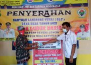 Pemdes Lubuk Harjo Bagikan BLT-DD Periode Bulan Juli 2021