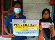 Pemdes Ringin Agung Serahkan BLT-DD Periode Bulan Juli 2021