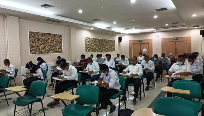 Balon Kades Di Muba Mulai Mengikuti Medical Check up dan Tes Wawasan Kebangsaan