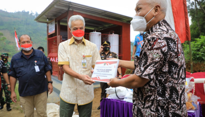 Kunjungi Pemanfaatan Gas (BSG), Ganjar Minta Dinas ESDM Bantu Pengembangannya