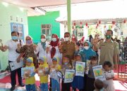 Perpustakaan Desa Jirak Adakan Lomba Warnai Gambar Untuk Paud dan TK