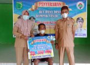 Pemdes Bandar Tenggulang Serahkan BLT-DD Periode Bulan Oktober 2021