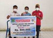 Pemdes Sari Agung Serahkan BLT-DD Periode Bulan Oktober 2021