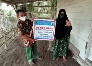 Pemdes Bumi Agung Serahkan BLT-DD Periode Bulan Oktober 2021