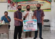 Pemdes Cinta Karya Serahkan BLT-DD Periode Bulan November 2021