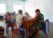 Antusias Masyarakat Mangsang Ikuti Vaksinasi Tahap I Dan II Di Kawal Babinsa Dan Babinkamtibmas