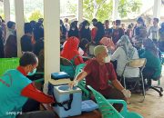 Antusias Masyarakat Desa Langkap Ikuti Vaksinasi Tahap I Dan II