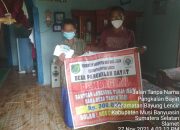 Pemdes Pangkalan Bayat Salurkan BLT-DD Periode November 2021