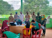 Pemdes Seratus Lapan Ikuti Vaksinasi Kerja Sama Dengan Puskesmas Tanjung Kerang
