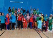 Warga Desa Supat Barat Semangat Ikuti Senam Sehat