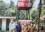 Desa Tampang Baru Terima Bantuan Air Bersih Dari PT Repsol 