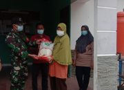 Pemdes Sidorahayu Bagikan Bansos Sembako BPNT