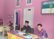 Kades Rantau Panjang Adakan Rapat Evaluasi Kinerja Perangkat Desa