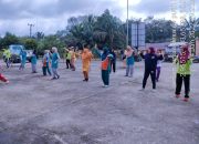 TP PKK Desa Air Putih Ilir Rutin Gelar Kebugaran Lansia