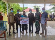 Pemdes Tanjung Agung Barat Salurkan BLT-DD Periode Januari-Maret 2022