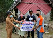 Pemdes Suka Damai Baru Salurkan BLT-DD Periode Januari, Februari dan Maret 2022