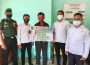 Pemdes Berlian Jaya Salurkan BLT-DD Periode Januari, Februari dan Maret 2022