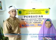 Pemerintah Desa Mangsang Salurkan BLT-DD Periode Januari, Februari Dan Maret 2022