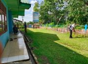 Pemdes Talang Mandung Ajak Warga Gotong Royong Bersihkan Lingkungan Desa