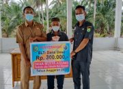 Kembali, Pemdes Mulya Agung Salurkan BLT-DD Tahap II Periode April-Juni 2022