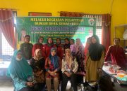 Pencegahan Stunting, Pemdes Simpang Bayat Adakan Kegiatan Rumah Desa Sehat (RDS)