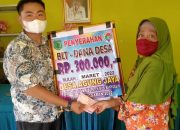 Pemdes Agung Jaya Salurkan BLT-DD Tahap I Periode Januari-Maret 2022 Bagi Warga Kurang Mampu