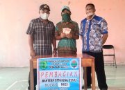 Pemdes Bumi Agung Salurkan BLT-DD Tahap II Periode April-Juni 2022 Bagi Warga Kurang Mampu