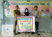 Sebanyak 83 KPM Disalurkan BLT-DD Tahap II Periode April-Juni 2022 Oleh Pemdes Bayat Ilir Bagi Warga Kurang Terdampak Covid-19 