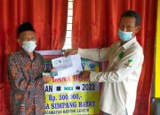 Pemdes Simpang Bayat Kembali Salurkan BLT-DD Tahap II Periode April-Juni 2022 Sebanyak 106 KPM Bagi Warga Kurang Mampu Terdampak Covid-19