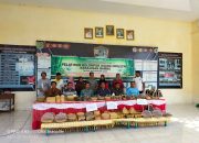 Kades Mekar Jaya Ikut Sertakan Warganya Dalam Pelatihan Kelompok Usaha Industri Kerajinan Bambu 