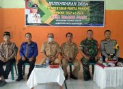 Pemdes Talang Piase Laksanakan Musdes Pembentukan Dan Pelantikan Panitia Pilkades Untuk Periode 2022-2028