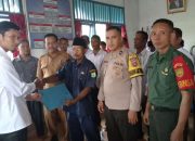 Panitia Pilkades Terpilih Desa Sumber Jaya Dilantik Dan Diambil Sumpah