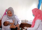 Pemdes Sumber Harum Adakan Kegiatan Posyandu Balita