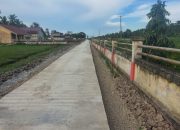 Desa Karang Mukti Terima Bantuan Cor Beton Dari Pusat