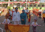 Pemdes Teluk Kijing I Gelar Upacara HUT RI Ke-77, Berlangsung Khidmat