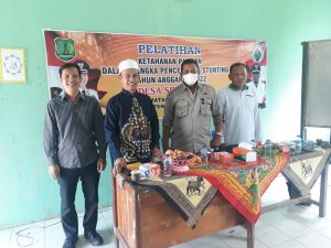 Pemdes Srimulyo Adakan Kegiatan Pelatihan Ketahanan Panggan Dalam Rangka Pencegahan Stunting